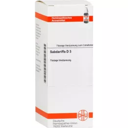SABDARIFFA D 3 skiedinys, 20 ml