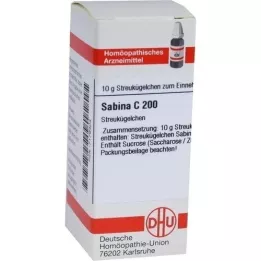 SABINA C 200 rutuliukų, 10 g