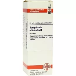 SANGUISORBA OFFICINALIS Motininė tinktūra, 20 ml