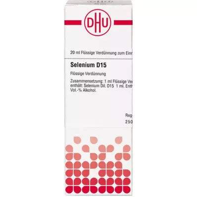 SELENIUM D 15 skiedinys, 20 ml