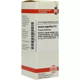 SERUM ANGUILLAE D 6 skiedinys, 20 ml