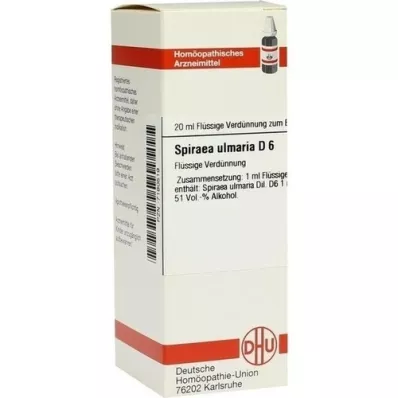 SPIRAEA ULMARIA D 6 skiedinys, 20 ml