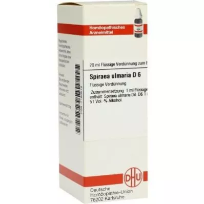 SPIRAEA ULMARIA D 6 skiedinys, 20 ml