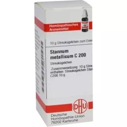 STANNUM METALLICUM C 200 rutuliukų, 10 g