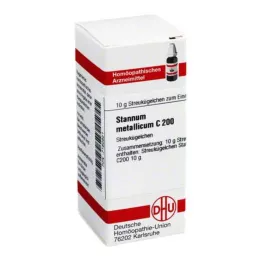 STANNUM METALLICUM C 200 rutuliukų, 10 g