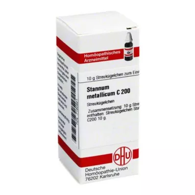 DHU Stannum metallicum C 200 rutuliukai, 10 g