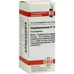 STREPTOCOCCINUM D 12 rutuliukų, 10 g