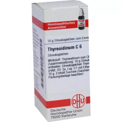 THYREOIDINUM C 6 rutuliukai, 10 g