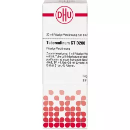 TUBERCULINUM GT D 200 skiedinys, 20 ml