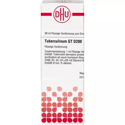 TUBERCULINUM GT D 200 skiedinys, 20 ml