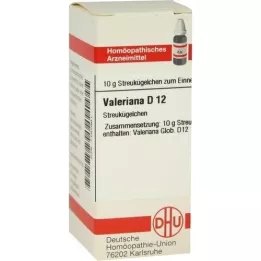 VALERIANA D 12 rutuliukų, 10 g