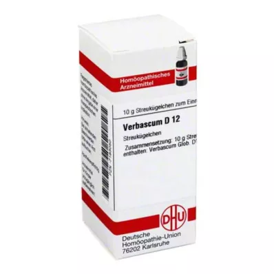DHU Verbascum D 12 rutuliukų, 10 g