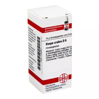DHU Vespa Crabro D 6 rutuliukai, 10 g DHU Vespa Crabro D 6 rutuliukai, 10 g