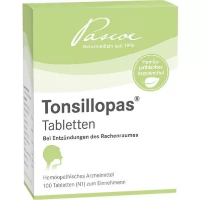 TONSILLOPAS Tabletės, 100 vnt