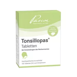 TONSILLOPAS Tabletės, 100 vnt