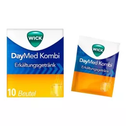 WICK DayMed Combi šaltasis gėrimas, 10 vnt