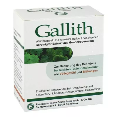 GALLITH Kapsulės, 100 vnt