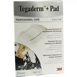 TEGADERM 3M Plus Pad 5x7 cm surenkamas kompozicinis.3582NP, 5 vnt