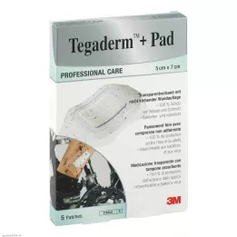TEGADERM 3M Plus Pad 5x7 cm surenkamas kompozicinis.3582NP, 5 vnt