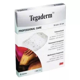 TEGADERM 3M plėvelė 10x12 cm 1626NP, 5 vnt