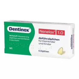 Nene Lax 1.0 žvakutės mažiems vaikams, 6 vnt