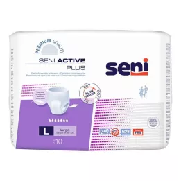 SENI Active Plus vienkartinės nelaikymo kelnaitės L, 10 vnt