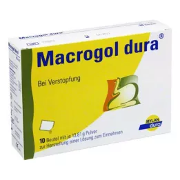 MACROGOL dura Plv.z.Herst.e.Lsg.z.Oral, 10 vnt