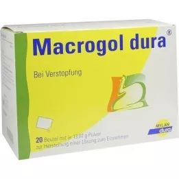 MACROGOL dura Plv.z.Herst.e.Lsg.z.Oral, 20 vnt