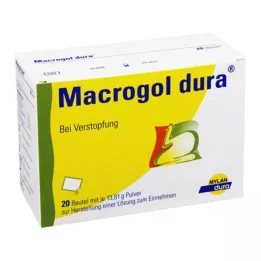 MACROGOL dura Plv.z.Herst.e.Lsg.z.Oral, 20 vnt