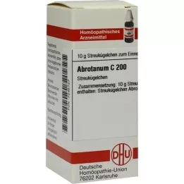 ABROTANUM C 200 rutuliukų, 10 g