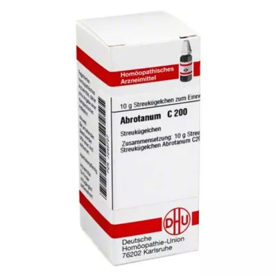 DHU Abrotanum C 200 rutuliukai, 10 g