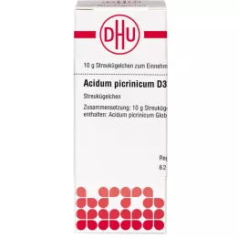 ACIDUM PICRINICUM D 30 rutuliukų, 10 g