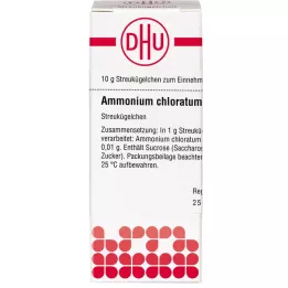 AMMONIUM CHLORATUM C 200 rutuliukų, 10 g