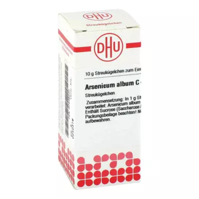 ARSENICUM ALBUM C 4 rutuliukai, 10 g