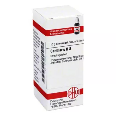 CANTHARIS D 8 rutuliukai, 10 g