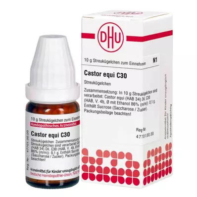 Castor Equi.C30 rutuliukai (10 g)