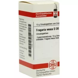 FRAGARIA VESCA D 30 rutuliukų, 10 g