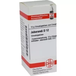 JABORANDI D 12 rutuliukų, 10 g