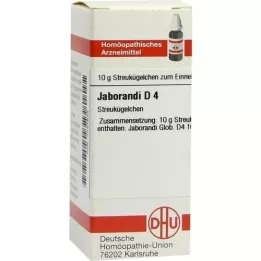 JABORANDI D 4 rutuliukai, 10 g