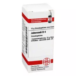 JABORANDI D 4 rutuliukai, 10 g