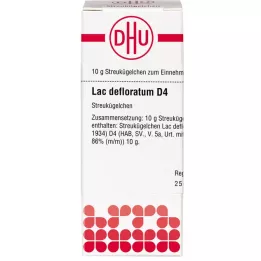 LAC DEFLORATUM D 4 rutuliukai, 10 g