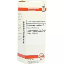 LEONURUS CARDIACA D 1 skiedinys, 20 ml