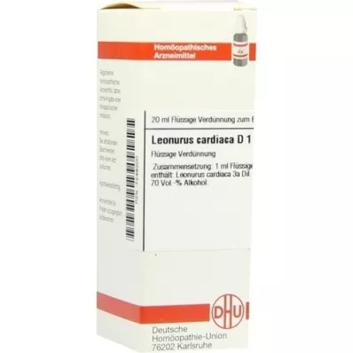 LEONURUS CARDIACA D 1 skiedinys, 20 ml