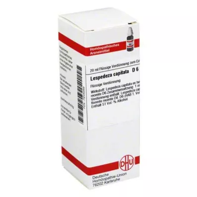 DHU Lespedeza capitata D 6 Skiedimas, 20 ml