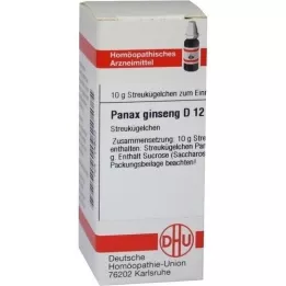 PANAX GINSENG D 12 rutuliukų, 10 g