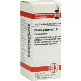 PANAX GINSENG D 6 rutuliukai, 10 g