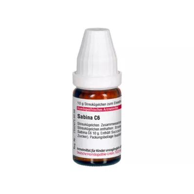 DHU Sabina C 6 rutuliukai, 10 g DHU Sabina C 6 rutuliukai, 10 g