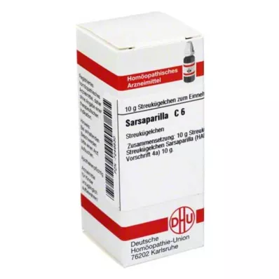 DHU Sarsaparilla C 6 rutuliukai, 10 g DHU Sarsaparilla C 6 rutuliukai, 10 g