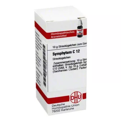 SYMPHYTUM C 12 rutuliukų, 10 g SYMPHYTUM C 12 rutuliukų, 10 g
