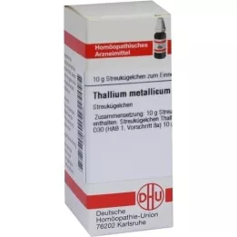 THALLIUM METALLICUM D 30 rutuliukų, 10 g